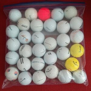 32 Sets Of Various Brands Golf Balls ( Used)